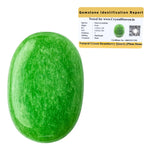 Green Strawberry Quartz Palm Stone