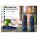 Iolite Crystal Tower (2" to 3" inch) 