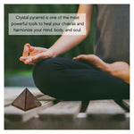 Smoky Quartz Pyramid (1 Inch)