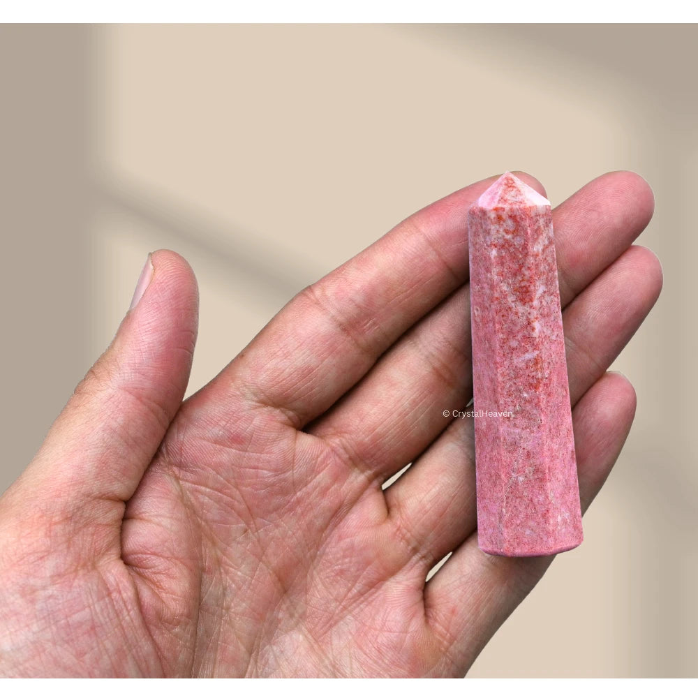 Thulite Crystal Tower (2" to 3" inch)