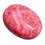 Thulite Palm Stone