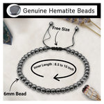Hematite Anklet (Without Knot)
