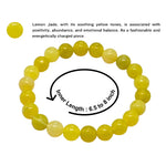 Lemon Jade Bracelet (Elastic)