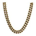 Golden Hematite Japa Mala (Hand Knotted)