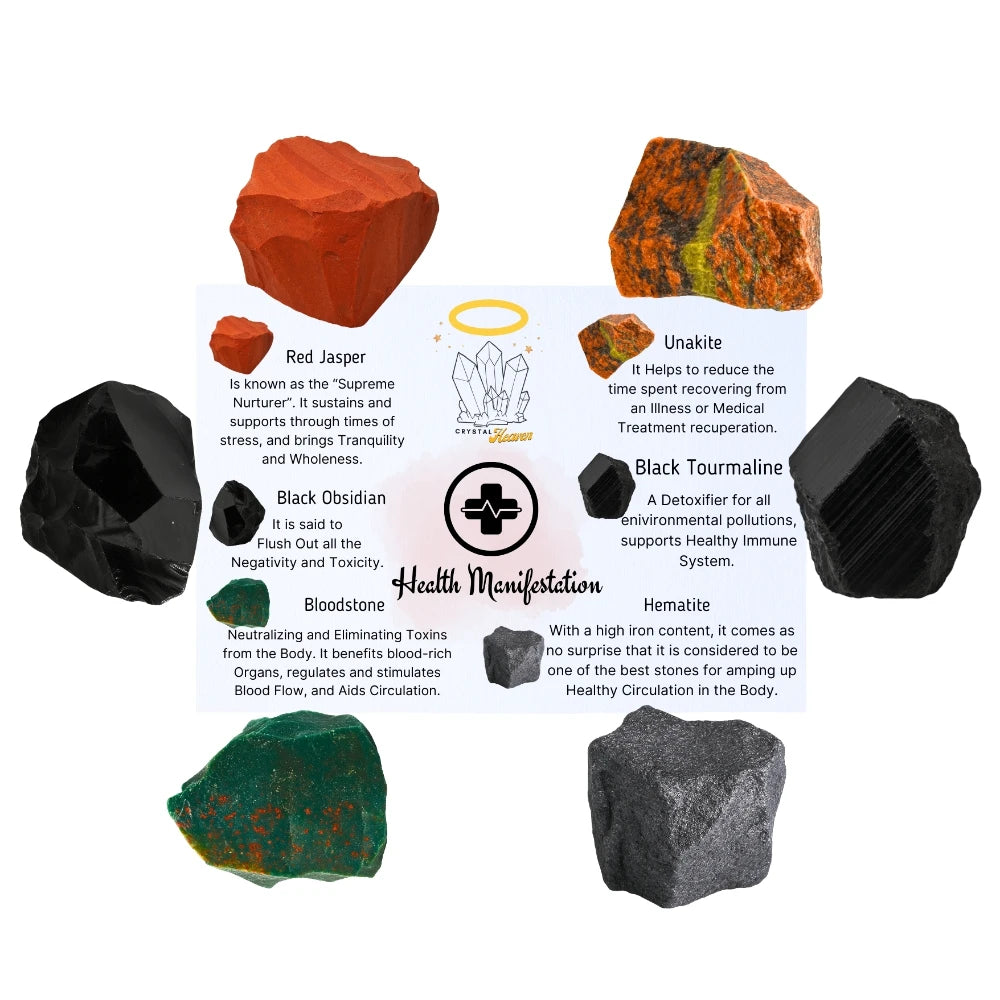Health Raw Crystals Set