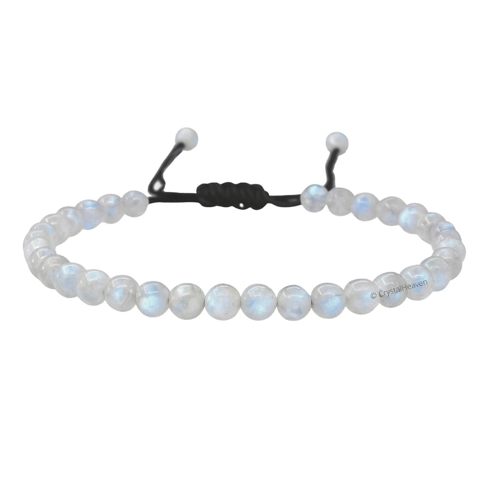 Rainbow Moonstone Anklet (Without Knot)