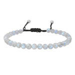 Rainbow Moonstone Anklet (Without Knot)