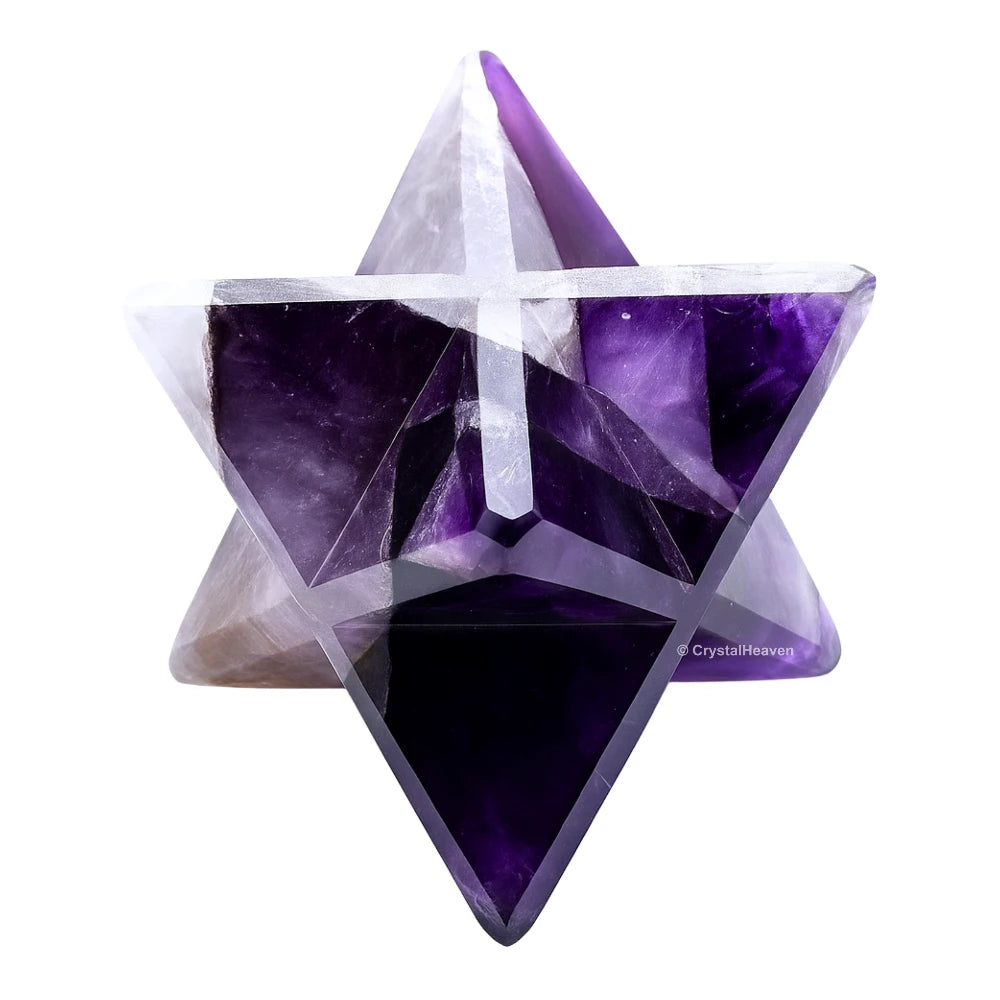 Amethyst Crystal Merkaba (35-45 mm)