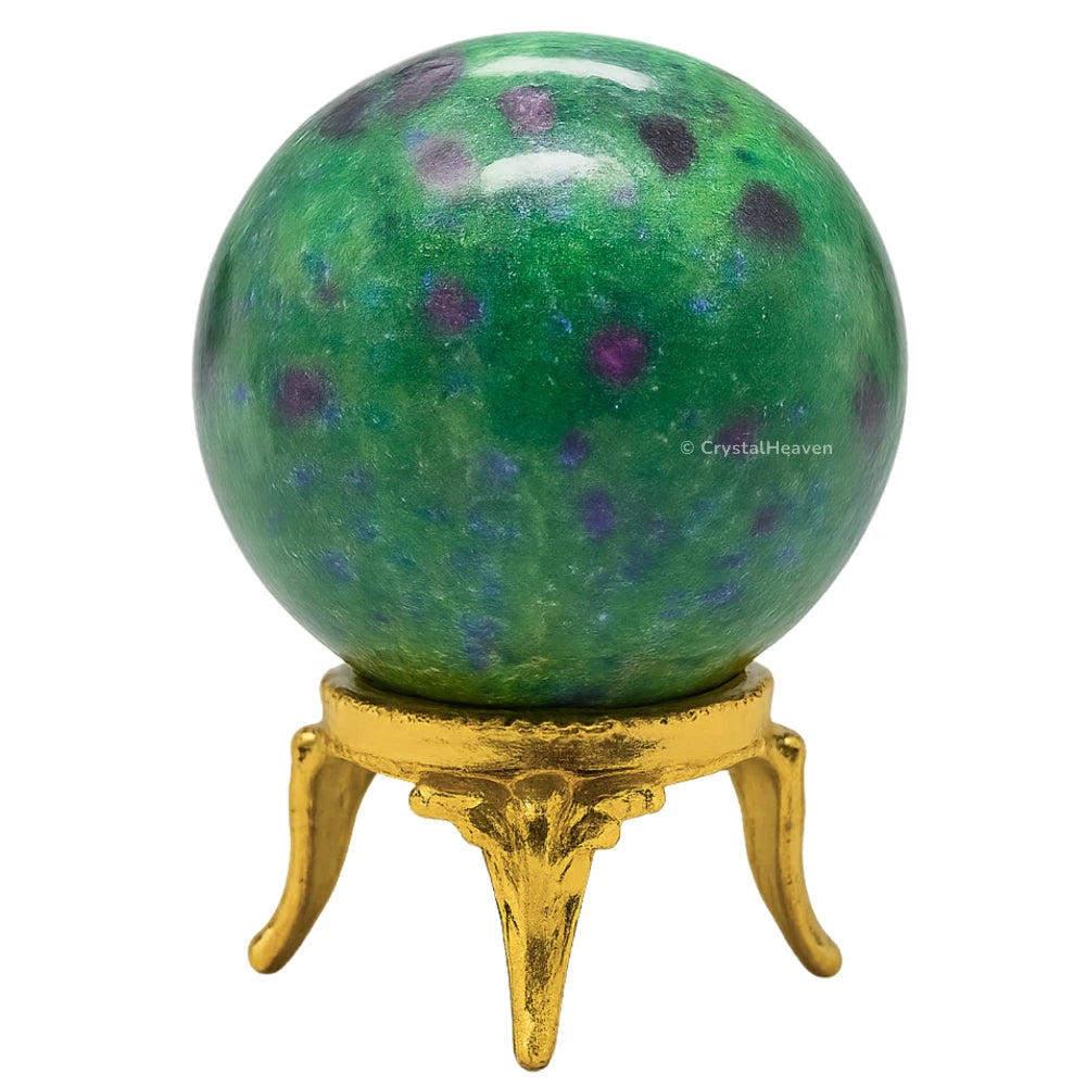 Ruby Zoisite Sphere (1.5 Inch)