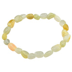 White Moonstone Tumbled Bracelet (Elastic)