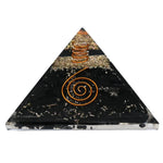 Black Tourmaline Orgone Pyramid (Copper Coil)