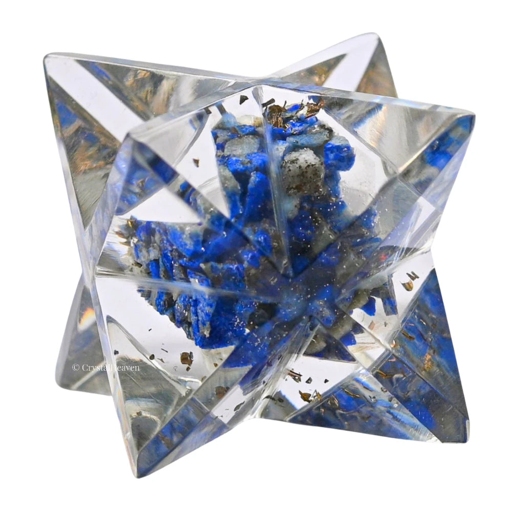 Lapis Lazuli Orgone Merkaba - 1 Inch