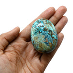 Chrysocolla Palm Stone