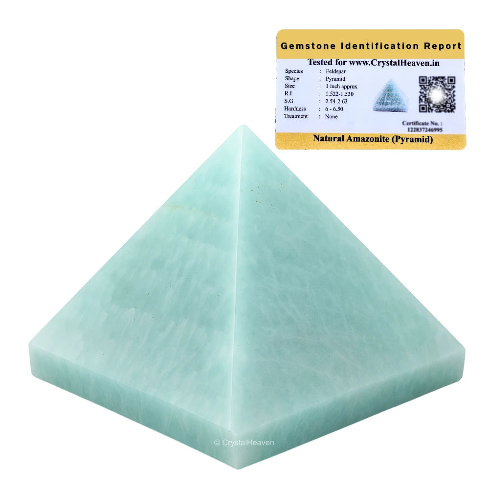 Amazonite Pyramid (2 Inch)