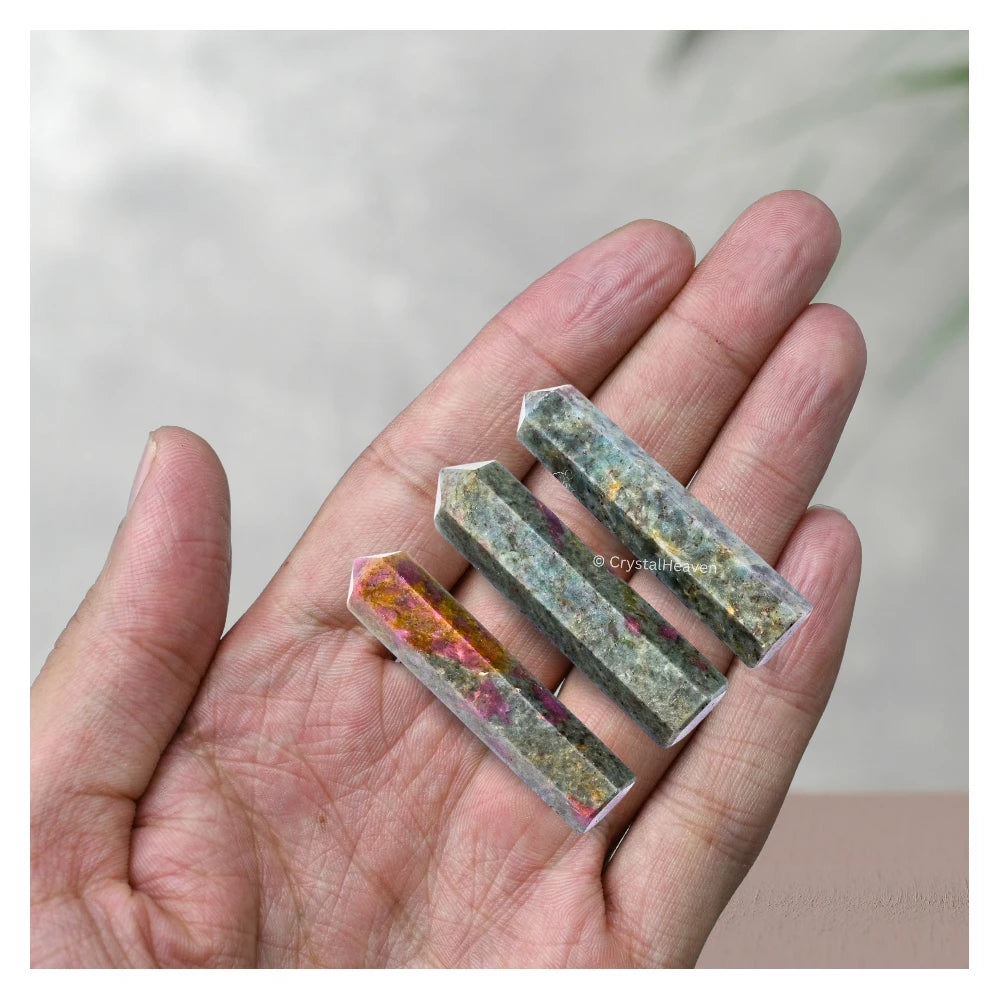 Ruby Kyanite Pencil Points (Set of 3)
