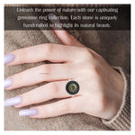 Labradorite Ring (Silver/Round)