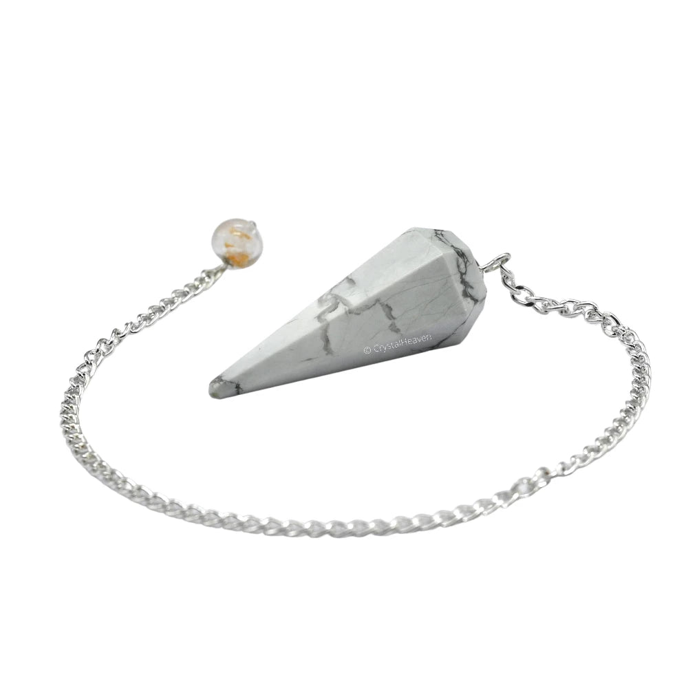Howlite Pendulum