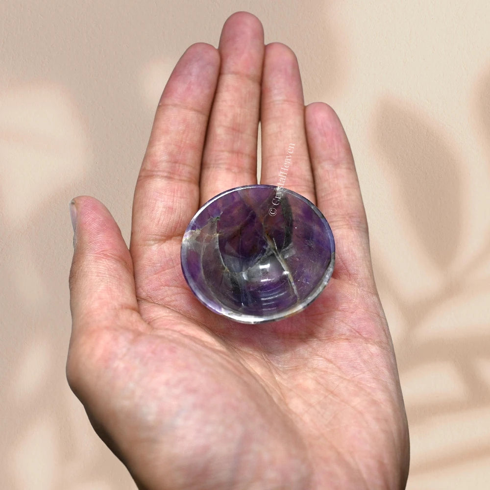 Amethyst Crystal Bowl - 2 Inch
