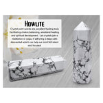 Large Howlite Tower