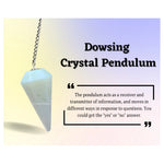 Snow White Quartz Pendulum
