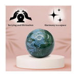 Moss Agate Sphere (1 Inch)
