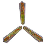 Unakite Pencil Points (Double Terminated) (Set of 10)