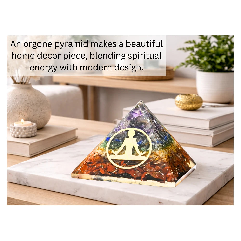 7 Chakra Orgone Pyramid (Buddha Yoga)
