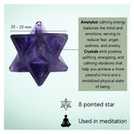 Amethyst Crystal Merkaba (20-25 mm)