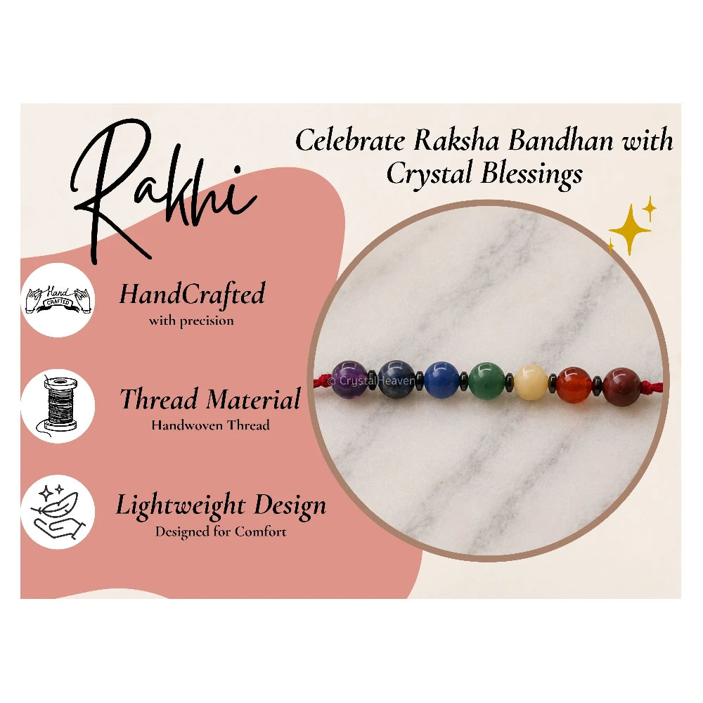 Chakra Rakhi for Brother (Set of 10)