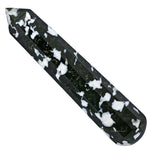 Black & White Tourmaline Wand (Faceted)