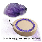 Amethyst Healing Crystal Bracelets - 6mm Beads