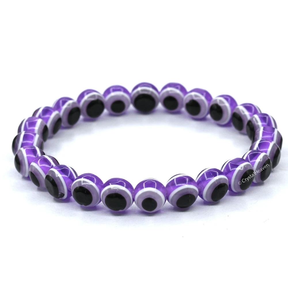 Violet Evil Eye Bracelet