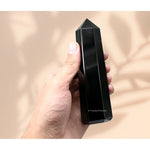 Large Black Obsidian Tower