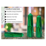 Malachite Crystal Tower (2" to 3" inch) 